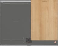 ������������ �������� ������ De Dietrich (650�510) 4 ���� �������,  horiZone Chef Tactilium, ����� DPI7698G