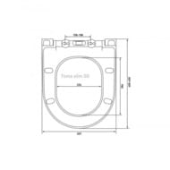 BERGES комплект инсталляции с клавишей смыва R5 SoftTouch черной, PUMA Rimless 51 см 4в1 043268