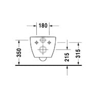 ������ ��������� DURAVIT HAPPY D.2 365�540�335 ������������, ���������, WonderGliss 22220900001