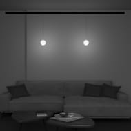 Трековый подвесной светильник Maytoni Luna (Луна) TR039-4-5W3K-WW-DS Exility 2700-6000K 5Вт 360° Dim Smart, IP20, черный