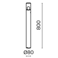 ����������� ���������� Maytoni Amas (����) O432FL-01GF1, E27x1 60�� IP 54, ������