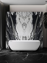 Ванна отдельностоящая Salini ARIA 1900х900х600 иск. камень, S-Stone, RAL/белый, матовый 1051201M