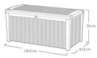 ������ KETER BORNEO STORAGE BOX (130�70�62), 416�, ������