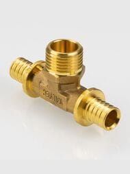 Тройник VALTEC аксиальный, 16х1/2"Нх16, латунь CW614N, VTm.433.G.160416