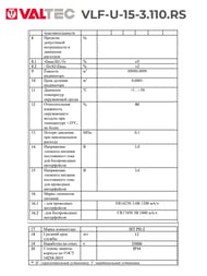 ������� Valtec 1/2" L=110��, ��� ������, �����������, ��� �������/�������� ����, VLF-U-15-3.110.RS