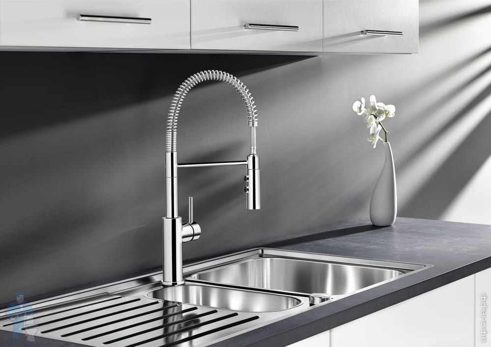 Смеситель для кухни Blanco Catris-S 521476 с гибким шлангом и выдвижным ...?