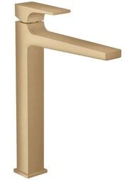 Смеситель Hansgrohe Metropol 32512140  для умывальника, с донным клапаном, 260мм, шлифов бронза