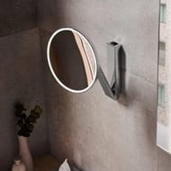 Зеркало Keuco iLook_move настенное, косметическое, подсветка,увеличение х5, хром 17612019004