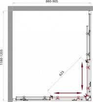 ������� ������ BelBagno Sela (1180-1205�880-905) AH-2-120/90-P-Cr, ������ �������/����