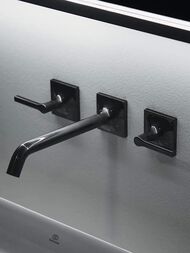 Ideal Standard JOY NEO Смеситель для раковины BD154A5 встр., двухзахватный, серый