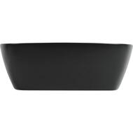 Раковина накладная Aquanet Trend-1-MB 400х140 без перелива и отв. под смес., черный 273684