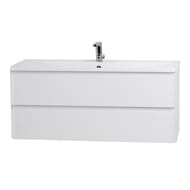 Тумба под раковину BelBagno ALBANO (1200х450х500) подвесная, Bianco Lucido ALBANO-1200-2C-SO-BL