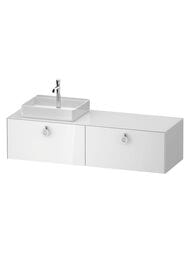 ����� ��� �������� Duravit White Tulip 1600�408�550��, 2 ���������, ����� �����. WT4890L85850000