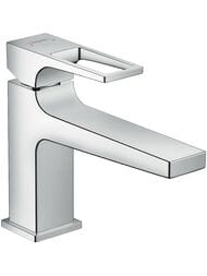 Смеситель Hansgrohe Metropol 74502000 на раковину с клапаном клик-клак, излив 100 мм, ручка-петля