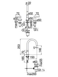 ��������� NOBILI LIRA ��� ��������, �� 3 ���������, ������ ������, ������ ������� LR116211/1T1BM
