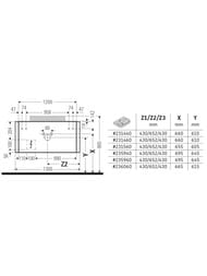 ����� ��� �������� �� ������ Duravit Happy D.2 Plus 1300�354�550 1 ����, ����� ������ HP4942M2222