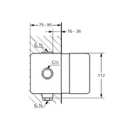 ������� ������� KLUDI PURE&EASY 7in1 ������������, ��� ����, � ������� ������� 376400565