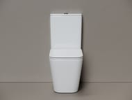 Унитаз-компакт Ceramicanova Кубик (Cubic) Торнадо с бачком сиденье микролифт белый арт CN1803T