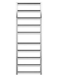 GROTA BREZZA Полотенцесушитель "Лесенка" водяной 530x1500 полиров. нерж.сталь, диаг/ниж.подкл. 1/2"