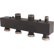 Коллектор распределительный ROMMER 2 отопительных контура 1.1/2", сталь
