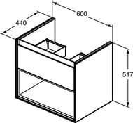 ����� ��������� Ideal Standard CONNECT AIR 600�517�440 1 ����, ����� ������ � ������� E0826B2