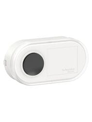 Кнопка звонка Systeme Electric BLANCA, белая BLNKA000011