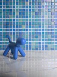 Мозаика Vidrepur Shell Mix Blue 551/552 (317х317) на сетке, голубой микс (шт.) — изображение 3