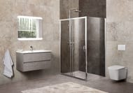 ������� ������ BelBagno Unique 1100-1250�785-800�1900 ������ �����./���� UNIQUE-AH-1-110/125-80-C-Cr