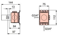 ���������� ����� Fantini 1900D391A ��������� �������