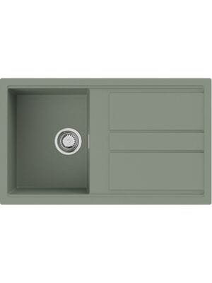 Мойка Omoikiri KITAGAWA 86 WG (860х510х200мм), керамическая, врезная, цвет wind green 4993250