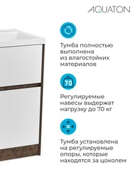 ����� ��� �������� AQUATON ������ 60 1A2669K2LHDY0  570x496x882 ��� ��������.������,��� ������/����� (1A266901LHDY0+1A274801LH010)
