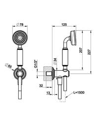 ������ ��� Gessi Venti20 65123.720 � ��������� ������������, ������