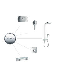 ����� ��� ���� Hansgrohe Raindance Select S 120 3jet, ����������� ������ 26530140