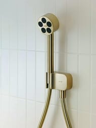 Ручной душ Axor One 1jet EcoSmart 48651990 полированное золото