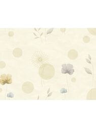 Панно Zambaiti Satin Flowers IV (3,0х5,1) винил на флизелине,бежевый, Z66887 (рул.)