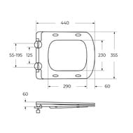 ������ ��������� BelBagno Amanda-TOR (360�495�390) ������������, ���� Tornado, ����� BB051CH-TOR-FC