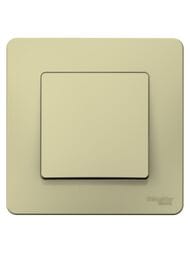 Выключатель Systeme Electric BLANCA С/У 1-клавишный (cх.1), 10А, 250B, БЕЖЕВЫЙ BLNVS010107