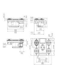 �������� ����������� ELICA Nikolatesla Flame EVO GR/A/88 ���, 880�510 ��, �������, ����� PRF0196343