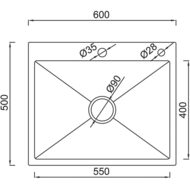 ����� ��� ����� GAPPO � ���������� 600�500�215 ������, GS6050