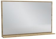 Зеркало Jacob Delafon Vivienne EB1599-E70 1180х696х22 подвесное, с полкой, арлингтонский дуб