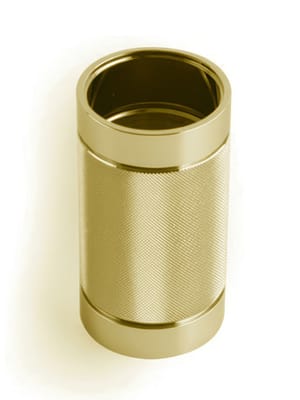 Стакан Bertocci Officina 01 настольный, нежное золото 127 7530 0150