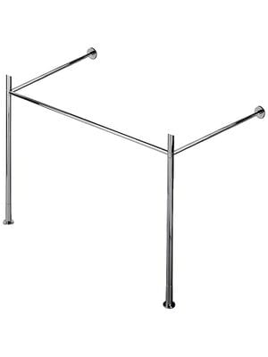 Металлическая консоль для умывальника Duravit Vero 1050мм, хром 0030721000