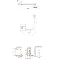 ������� ����� BelBagno ROM-DSET-CRM �� ���������� ����������, ������� � ������ �����, ����