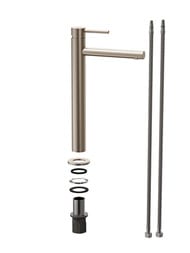 Смеситель Vitra Origin для умывальника высокий, никель шлифованный A4255834