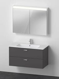 ����� ��� �������� Duravit XBase 1000�552�475 ���������, 2 �����, ������ ������� XB612204949