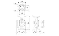 ����� �������������� GRUNDFOS UPS 32-80 F 220, 220 ��, 1�230�. 95906458