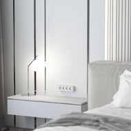 Розетка четверная с заземлением и шторками Werkel Gallant (белый) W5072210