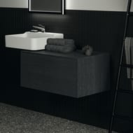 Тумба под раковину Ideal Standard CONCA (800x505x370) 1 ящик, дымный дуб, со столешницей T4312Y4