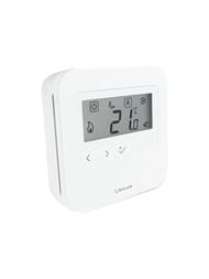 Термостат SALUS Expert HTRS230 (30), 220В, проводной, не программируемый, накладной, белый
