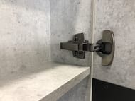 Зеркало-шкаф COMFORTY Эдинбург-60 (580х800х155) подвесной, бетон-светлый 00-00002043